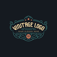 vintage retro vector logo for banner