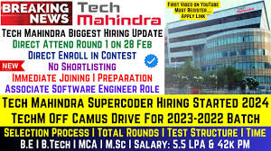 tech mahindra biggest hiring update