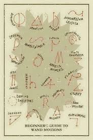 Harry Potter Wand Motions Chart A Cute Little Thing To