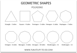 geometric shapes worksheets free to print