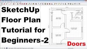 sketchup floor plan tutorial for
