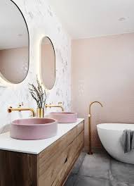 40 Soothing Pastel Bathroom Decor Ideas