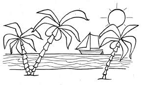 Here's a cool nature coloring page featuring the tall lissome coconut, in case you've never seen one. Coconut Tree 162130 Nature Printable Coloring Pages