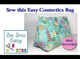sew an easy cosmetics bag you