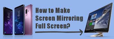 screen mirroring full screen
