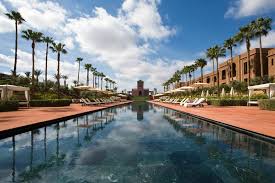 se baigner à marrakech piscine