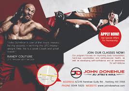 Bold, Modern, Fitness Flyer Design for John Donehue Jiu Jitsu & MMA ...