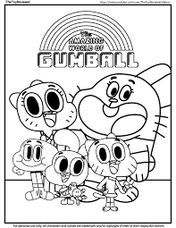 In coloring pages 0 0 the comedy cartoon series the amazing world of gumball features a variety of main and supporting characters all of whom are set in the fictional american city of elmore. Pin On Thetoyreviewer Video Links