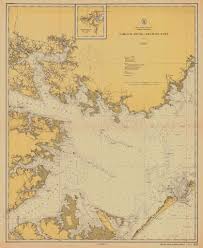 Pamlico Sound Map 1915 In 2019 Historical Maps Sound