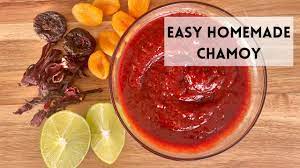 homemade thick chamoy sauce candy