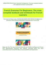 Ebook available in pdf, tuebl, mobi, epub formar. French Learning Books For Beginners Free Download
