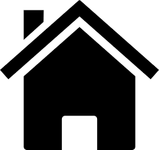 Casa o casa vector icono | Vectores de dominio público