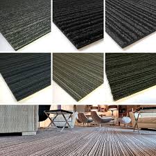 striped carpet tiles grey blue black