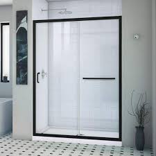Sliding Semi Frameless Shower Door