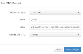 creating dmarc record to protect your