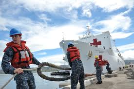 usns mercy visits pearl harbor in