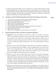 There is an example at the beginning (0). Cbse Sample Papers 2021 For Class 10 English Communicative Aglasem Schools