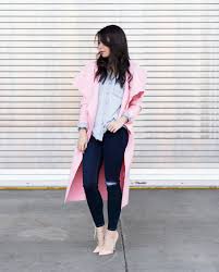 Pretty Pink Coat Outfit Just A Tina Bit