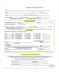 Free 11 Personal Expense Form In Sample Example Format