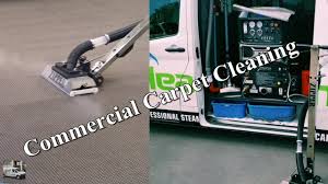 professionally clean commercial carpet