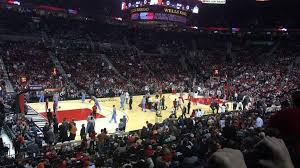Portland Trail Blazers Basketball Game At The Moda Center In