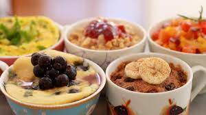 Microwave recipes are especially popular in metropolitan cities in india where people may not have the time to cook a full breakfast meal. Top 5 Microwave Mug Breakfasts Sweet Savory Recipes Gemma S Bigger Bolder Baking