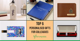 top 6 personalised gifts for colleagues