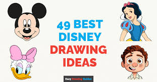 49 Easy Disney Drawing Tutorials Draw