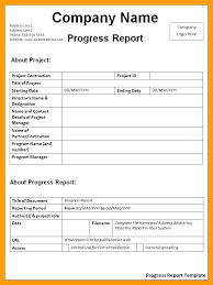 8 Daily Progress Report Format Construction Development