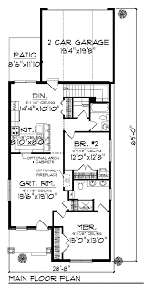 House Plan 72920 Ranch Style With