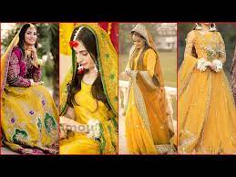 mayon bridal dress in yellow color new