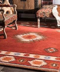 southwestern area rugs for 2024 western