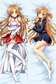 Amazon.com: Looxx Sword Art Online 7064 Yuuki Asuna Anime Pillow Cover/Body  Pillowcase, Double-Sided Pattern Peach Skin/2WT Throw Pillow Case, Anime  Fans' Favorite Cushion Covers : Home & Kitchen