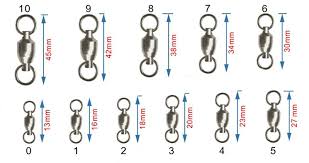 Us 124 51 31 Off 1000pcs Strong Ball Bearing Swivels With Welded Rings Saltwater Fishing Connector Fishing Tackle Accessory Size 1 10 In Fishing