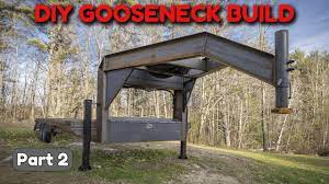 gooseneck trailer build part 2