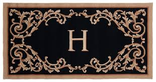 rug mon228h monogram area rugs by