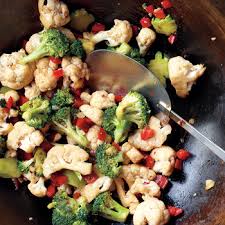 Stir fry, miso stir fry, tofu, vegan, gluten free, grain free, entree, vegetables, vegetarian. Emeril S Broccoli And Cauliflower Stir Fry Martha Stewart