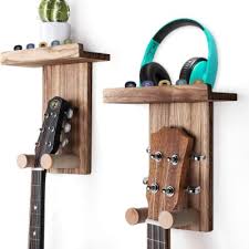 Handmade Guitar Stand Walnut Wood