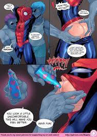 Spider man vs Deadpool Rescued porn comic yaoi