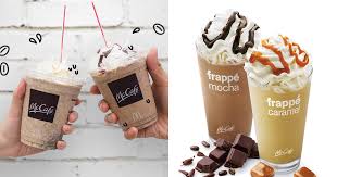 mcdonald s selling frappe drinks for