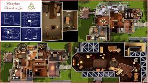 Halliwell Manor House Layouts Sims