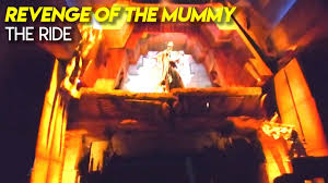 Revenge Of The Mummy The Ride Universal Studios Hollywood Extreme Low Light Pov