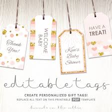 These adorable baby elephant printable invitations would be a perfect for your event! Printable Gift Tags Archives Hands In The Attic
