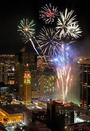 eve fireworks in downtown denver 2022