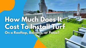 Install Turf On A Rooftop Balcony