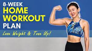 8 week home workout plan to lose weight