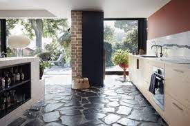 kitchen slate floors design photos and