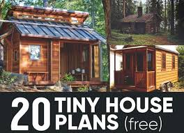 20 Free Diy Tiny House Plans Natural