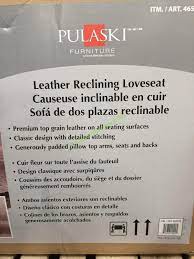 Pulaski Furniture Leather Reclining