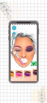 face chart makeup guru on the app
